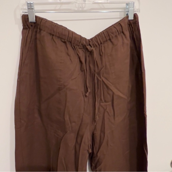 Linen Drawstring Pants - Picture 3 of 4